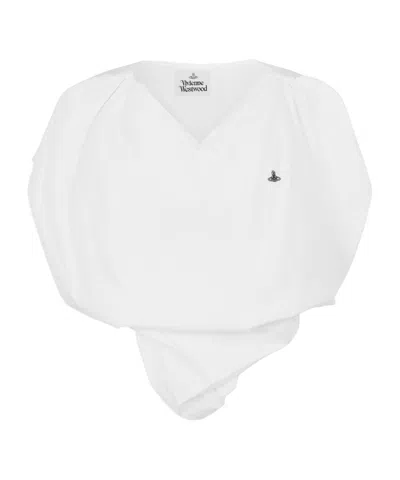Vivienne Westwood Simple Versatile Top In White