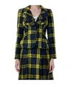 Vivienne Westwood Single Breasted Checked Jacket In Multi
