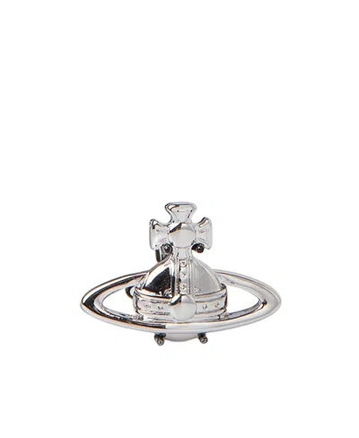 Vivienne Westwood Single Earring In White