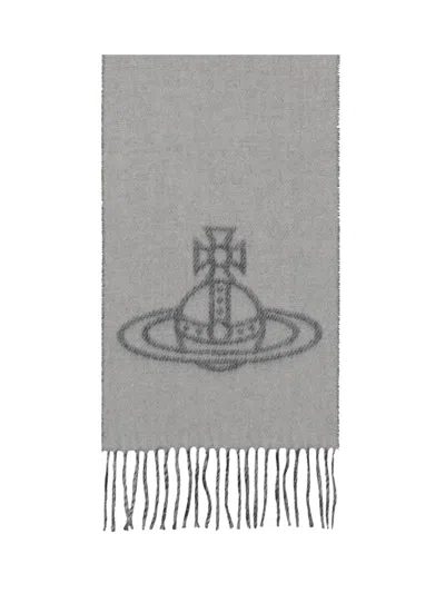 Vivienne Westwood Single Orb Double Scarf