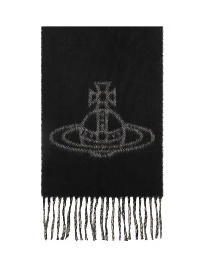 Vivienne Westwood Single Orb Double Scarf