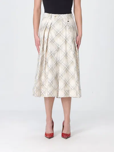 Vivienne Westwood Skirt  Woman Color Beige In White