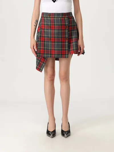 VIVIENNE WESTWOOD SKIRT VIVIENNE WESTWOOD WOMAN COLOR RED,H11992014