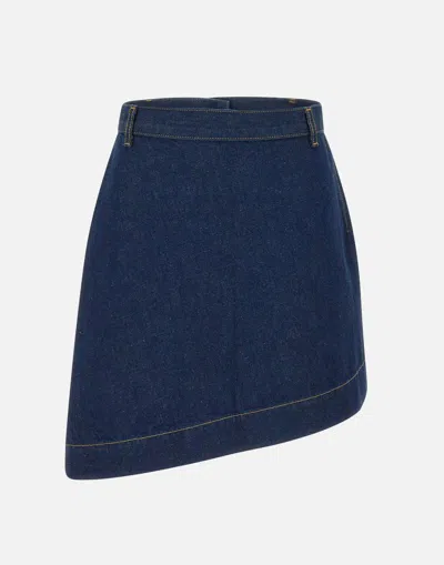 Vivienne Westwood Sailor Skirt Woman Blue