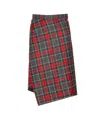 Vivienne Westwood Asymmetric Tartan Midi Skirt In Multi