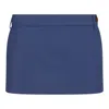 Vivienne Westwood Navy Foam Tailored Miniskirt In Blue