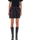 Vivienne Westwood Cheerleader Mini Skirt In Brown