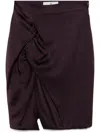 Vivienne Westwood Mini Side Panther Skirt Stripe Jacq. Tailor. Navy-red 42 Women In Navy/red