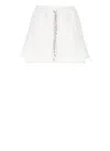 Vivienne Westwood "cheerleader" Skirt In White