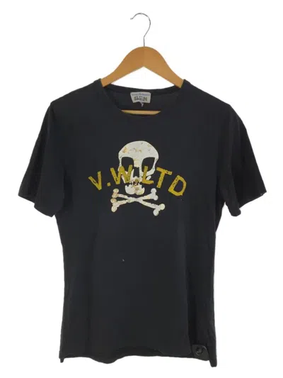 Pre-owned Vivienne Westwood Skull Logo Tee In Navy
