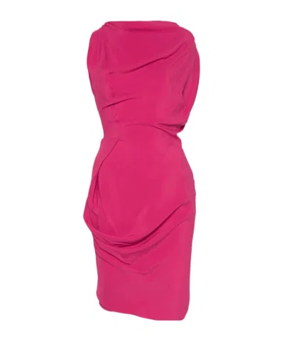 Vivienne Westwood Sleeveless Dress In Pink
