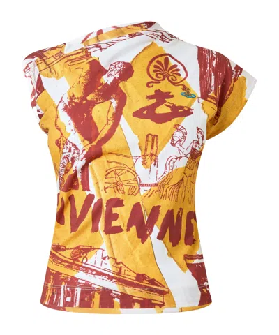 Vivienne Westwood Sleeveless Polo Top In Multi