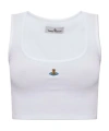 Vivienne Westwood Sleeveless Vest In White