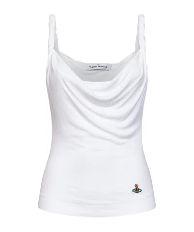 Vivienne Westwood Sleeveless Vest In White