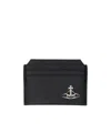 Vivienne Westwood Orb-plaque Cardholder In Black