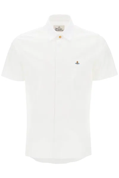 VIVIENNE WESTWOOD SLIM FIT SHORT SLEEVE SHIRT