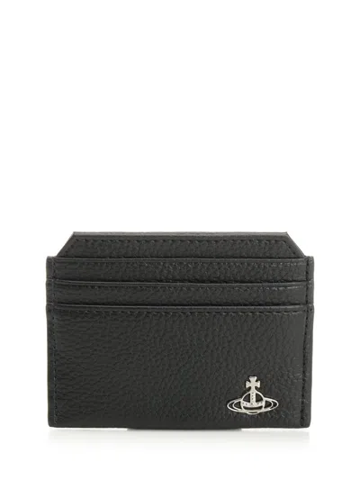 Vivienne Westwood Slim Wallets Black