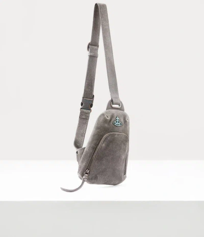 Vivienne Westwood Sling Bag In Grey