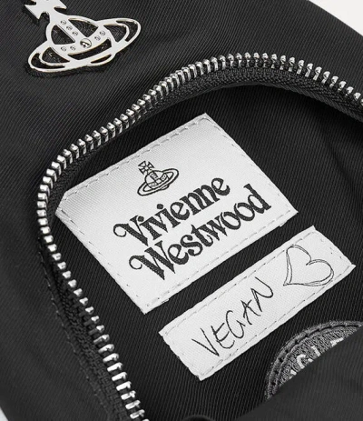 Vivienne Westwood Sling Bag Recycled Polyester Black