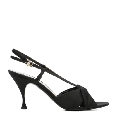 Vivienne Westwood Marilyn Heeled Sandals In Black