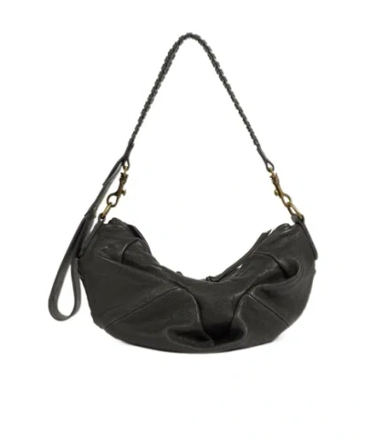 Vivienne Westwood Small Agnes Shoulder Bag In Black