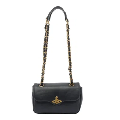 Vivienne Westwood Small Anita Shoulder Bag In Black