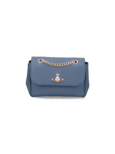 VIVIENNE WESTWOOD SMALL" BAG BLUE