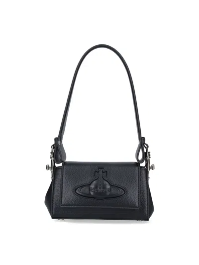 Vivienne Westwood Small Bag Hazel In Black