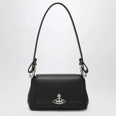 VIVIENNE WESTWOOD VIVIENNE WESTWOOD  SMALL BLACK SHOULDER BAG HAZEL