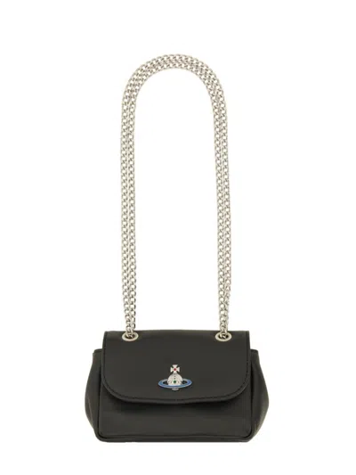 Vivienne Westwood Small Chain Bag In Black