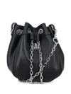 Vivienne Westwood Women Chrissy Small Bucket Bag In Black