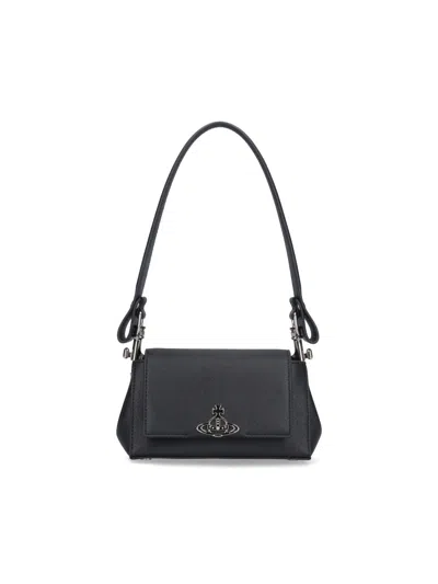 Vivienne Westwood Small Crossbody Bag "hazel" In Black