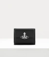 Vivienne Westwood Small Flap Purse Faux Leather Black One Size Women In Black