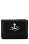 Vivienne Westwood Portafoglio In Pelle Nera  Donna