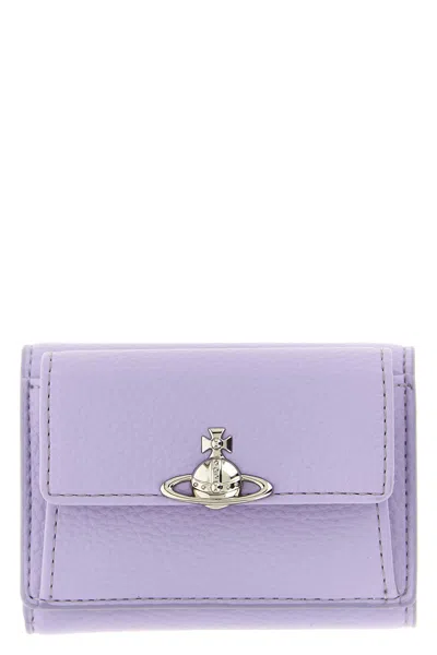 Vivienne Westwood Small Frame Purse In Purple