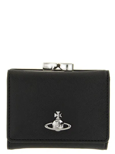 Vivienne Westwood 'small Frame' Wallet In Black
