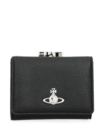 Vivienne Westwood Small Frame Wallet In Purple