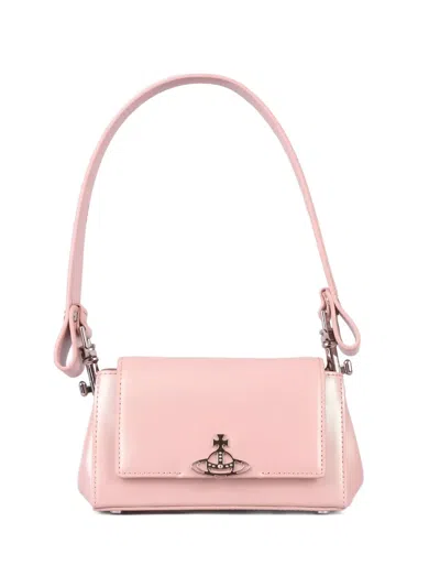Vivienne Westwood Small Hazel Shoulder Bag In Pink