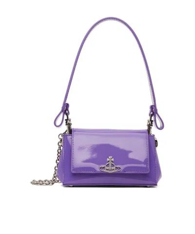 Vivienne Westwood Purple Hazel Small Bag In J401 Purple