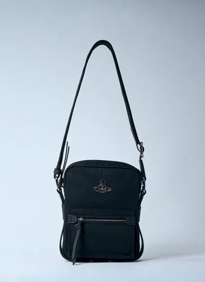 Vivienne Westwood Small Jackson Crossbody Bag In Black