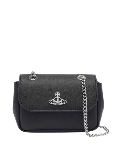 Vivienne Westwood Bolsa De Hombro - Negro