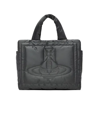 Vivienne Westwood Small Margaret Bag In Black