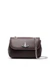 VIVIENNE WESTWOOD SMALL ORB-PLAQUE CROSSBODY BAG