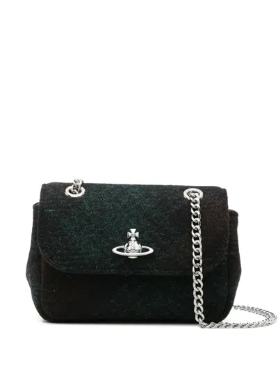 Vivienne Westwood Small Purse Chain Bags In Brown