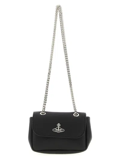 Vivienne Westwood Small Purse Chain Shoulder Bags Black