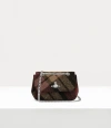 Vivienne Westwood Small Purse Harris Tweed Check Light-check One Size Women In Brown