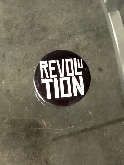 Pre-owned Vivienne Westwood Small Revolution Pin In Black