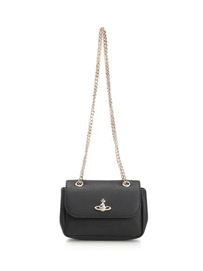 Vivienne Westwood Small Shoulder Bag Crossbody Bags Black