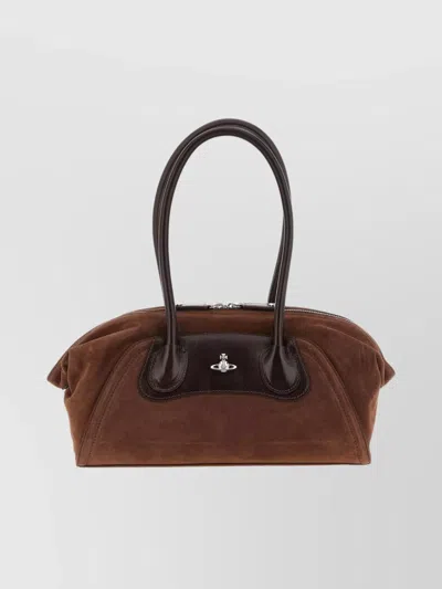 Vivienne Westwood Small Shoulder Bag Featuring Dual Handles