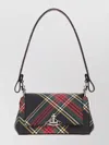 Vivienne Westwood Small Shoulder Bag Featuring Plaid Design